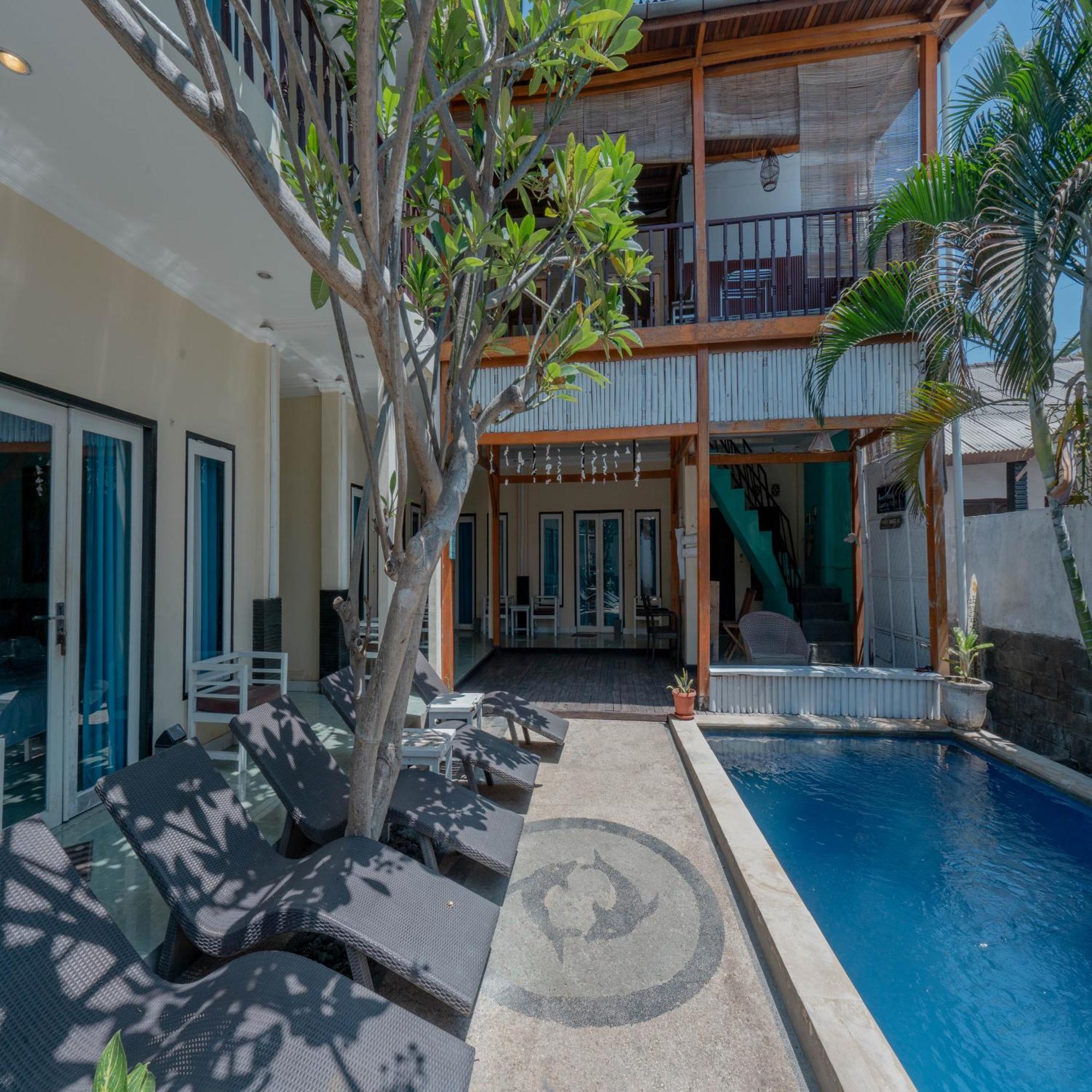 Gili White Bamboo Resort Gili Trawangan Exteriér fotografie